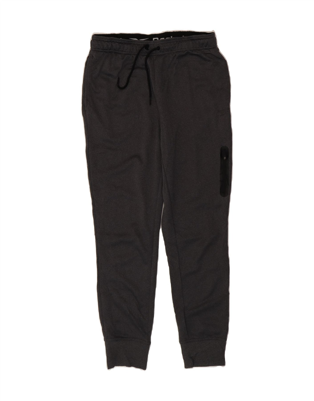 REEBOK Mens Graphic Tracksuit Trousers Joggers Medium  Grey Polyester Vintage Reebok and Second-Hand Reebok from Messina Hembry 