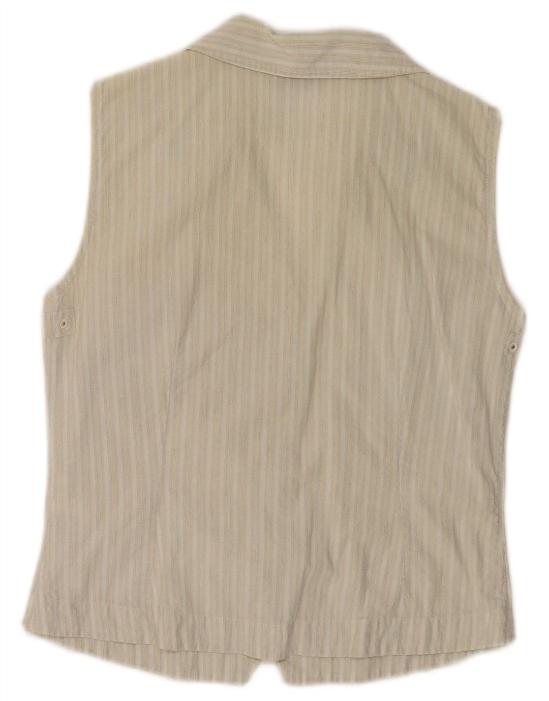 Camisa Sin Mangas Mujer Canadiens IT 44 Azul Medio Rayas