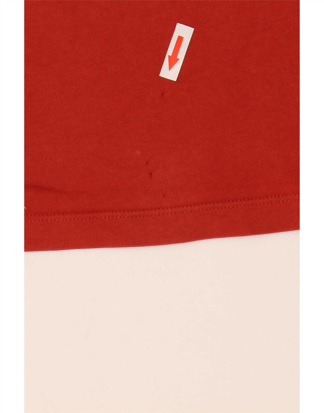 PEPE Jeans Camiseta gráfica ajustada para hombre Top mediano rojo