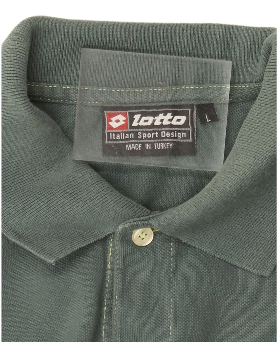 LOTTO Polo Hombre Azul Grande