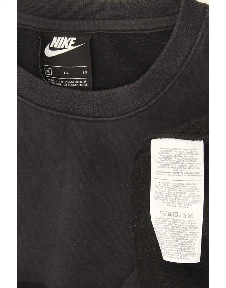 Sudadera Nike Hombre Jumper XL Negro Algodón