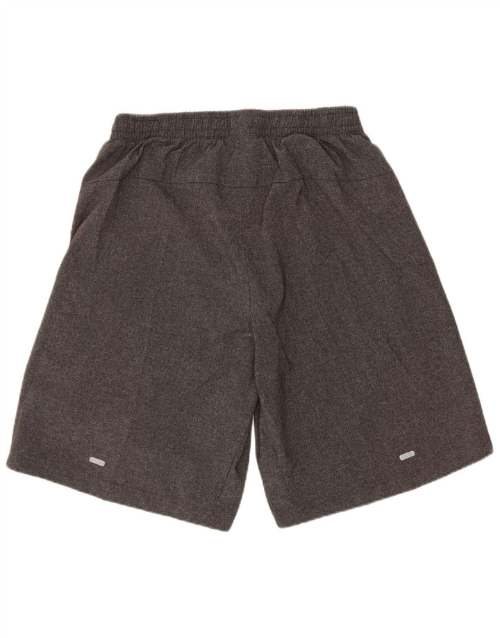 ADIDAS Pantalones cortos deportivos para hombre pequeño gris