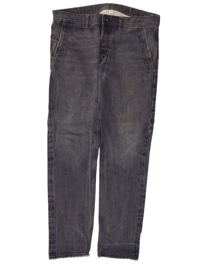 Diesel Vaqueros Slim para Hombre W36 L31 Algodón Azul Marino