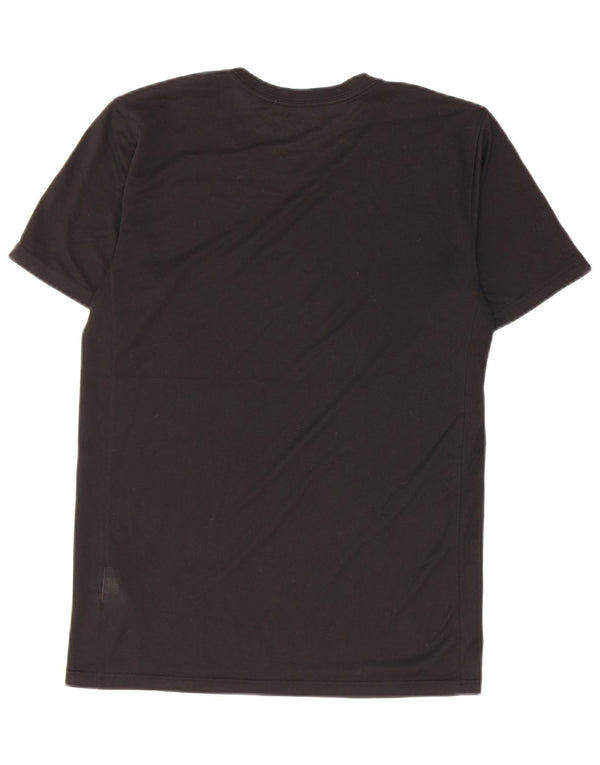 Nike - Camiseta Dri Fit para hombre, talla pequeña, poliéster negro