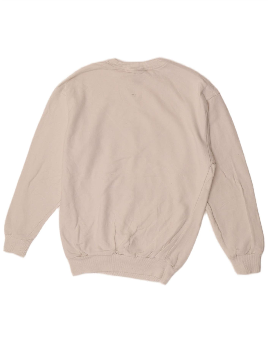 Helly Hansen Hombre Sudadera Gráfica Jumper Small Blanco Colorblock Algodón
