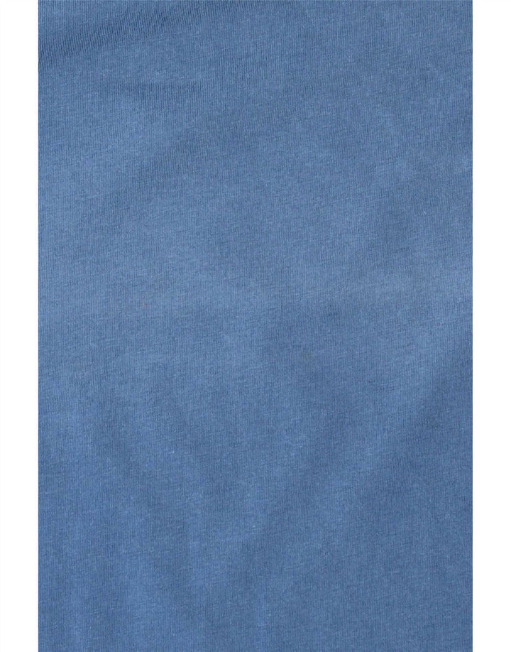 Camiseta Nike Hombre Top XS Azul Algodón
