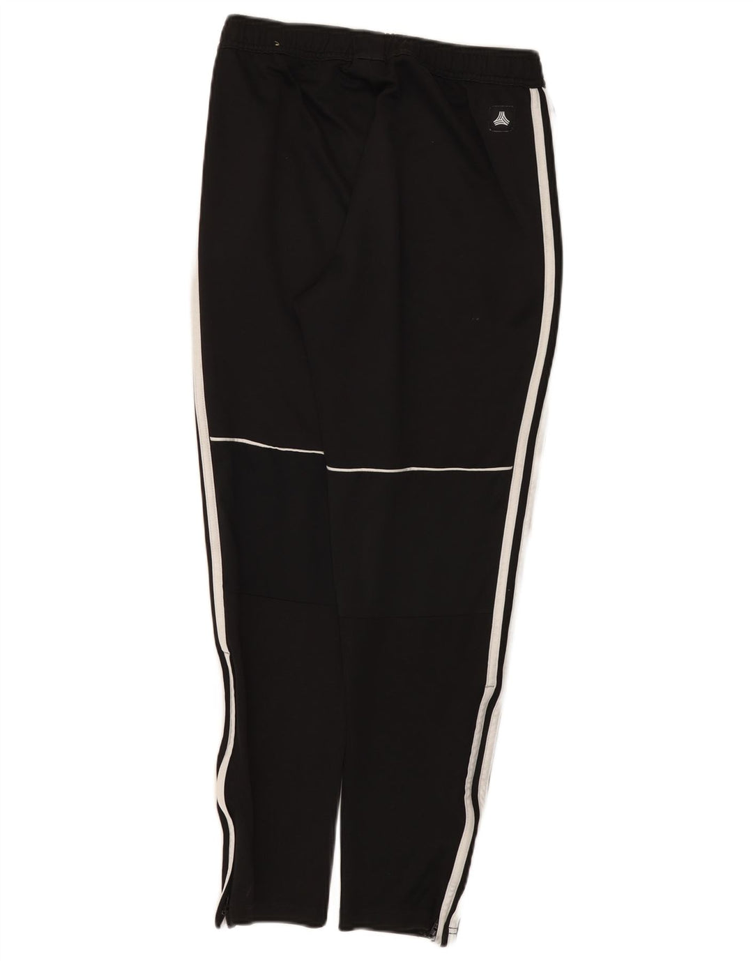Adidas Pantalones de chándal para mujer UK 12 Medium Negro Poliéster