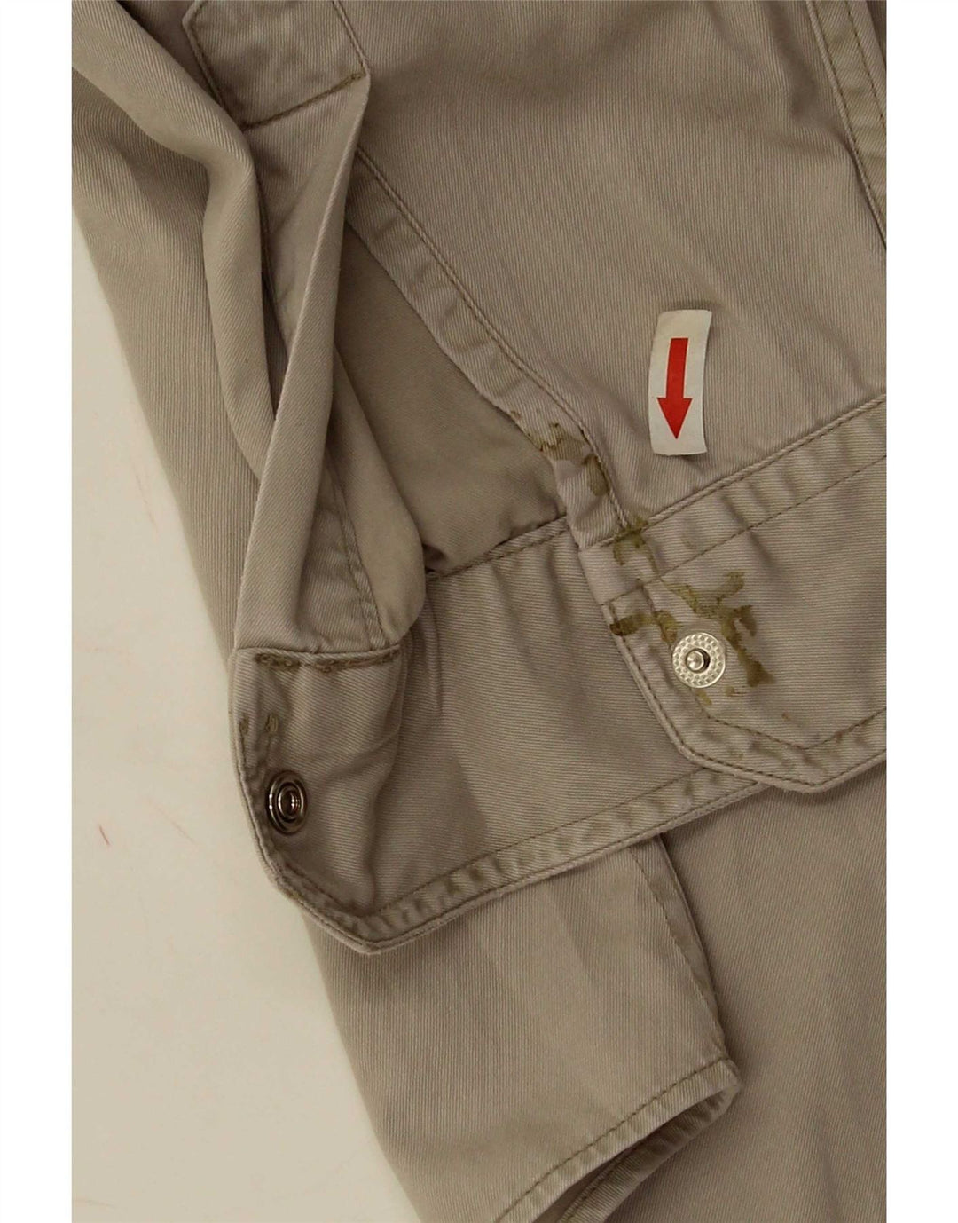 Rifle Camisa Para Hombre Grande Gris