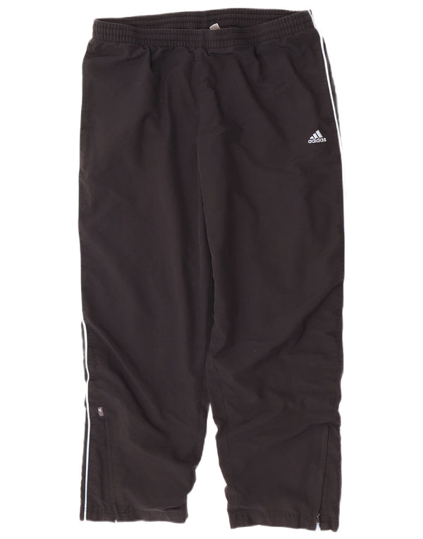 Adidas Pantalones de chándal para mujer ES 40 XL Poliéster negro