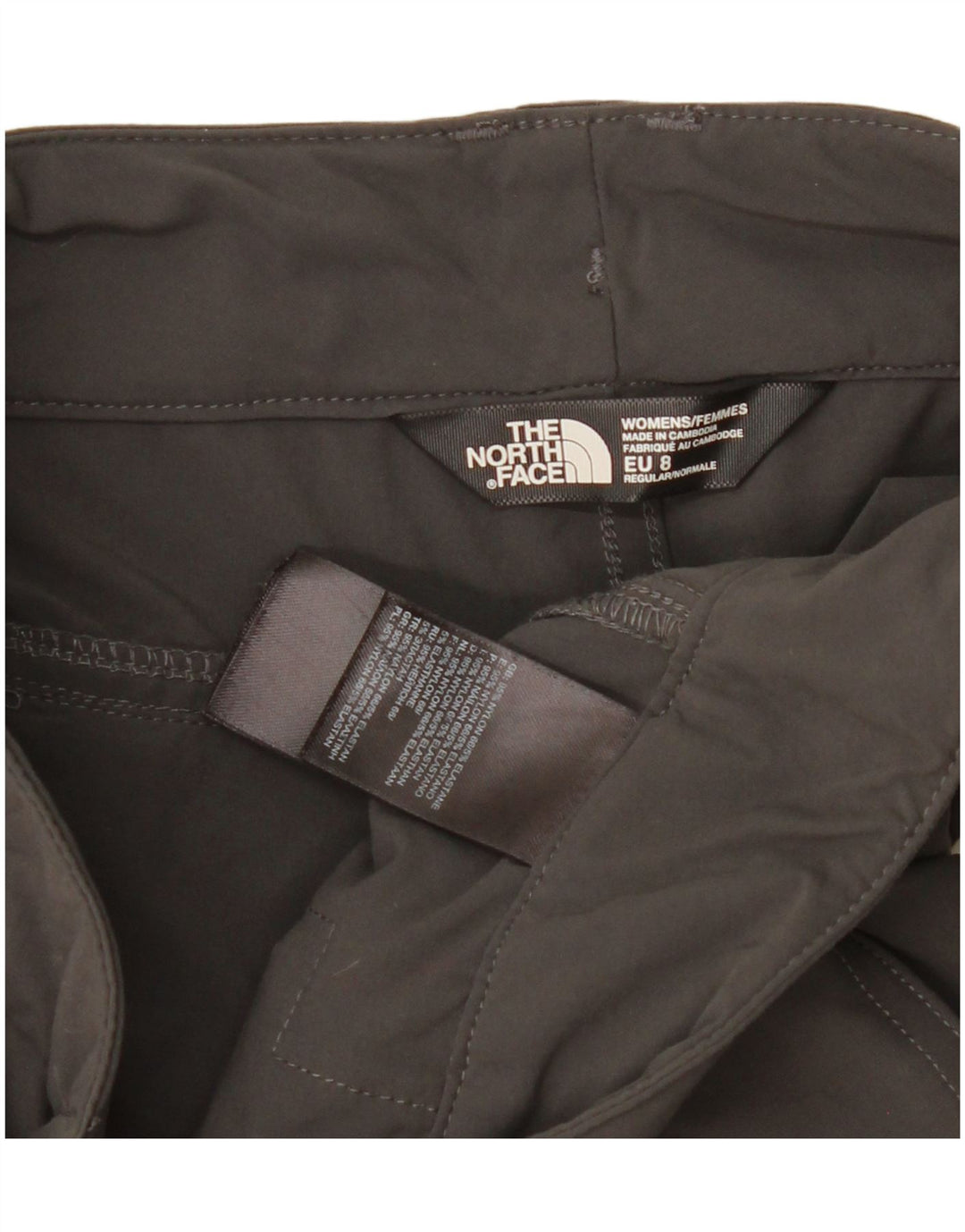 Pantalones cortos cargo para mujer The North Face W32 Large Nylon gris