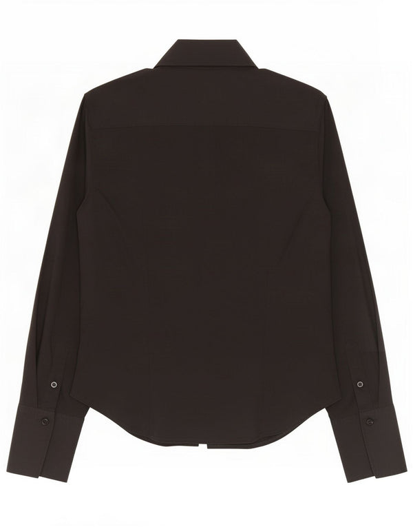 Camisa Benetton Mujer ES 46 Grande Negro