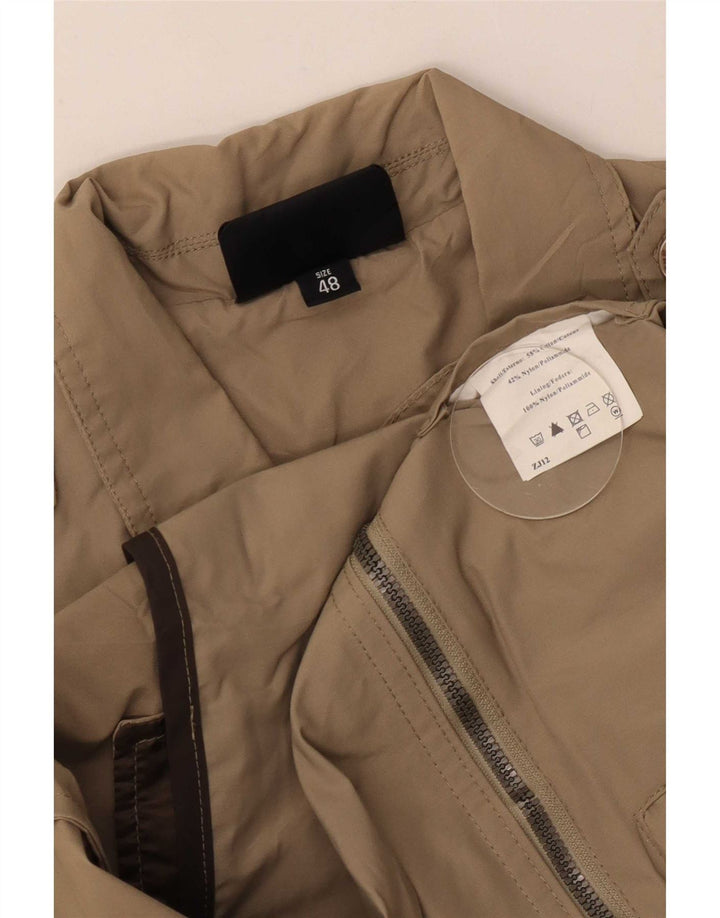 Chaqueta militar Canadiens para hombre IT 48 Algodón caqui mediano