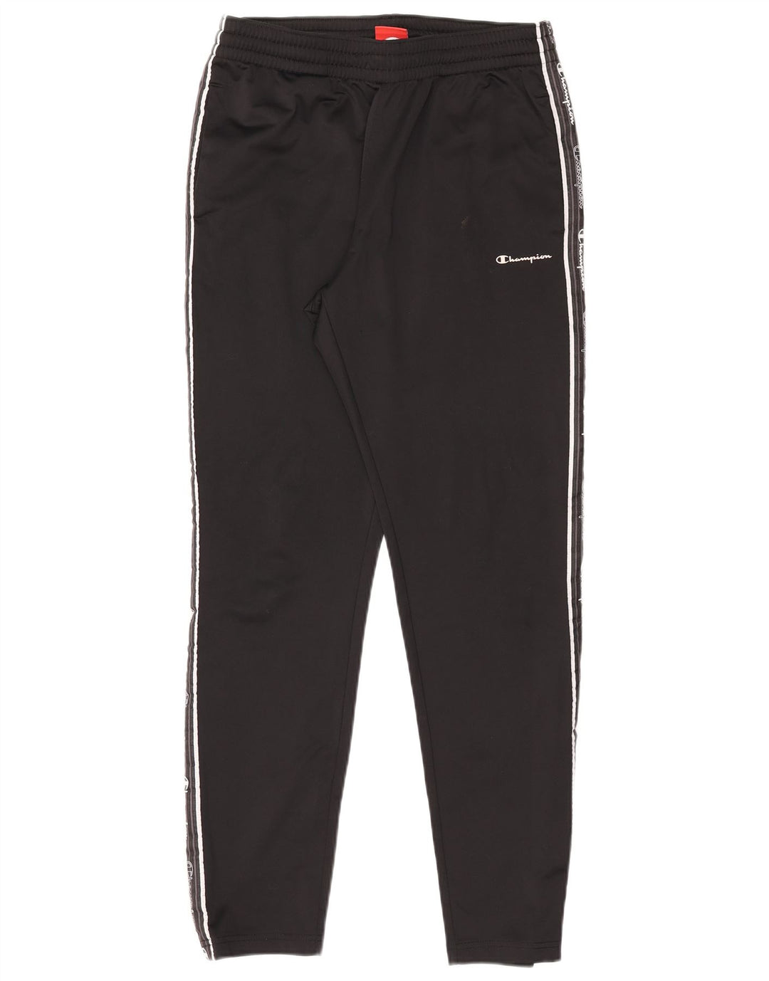 Champion Pantalones De Chándal Gráficos Para Hombre Poliéster Negro Mediano
