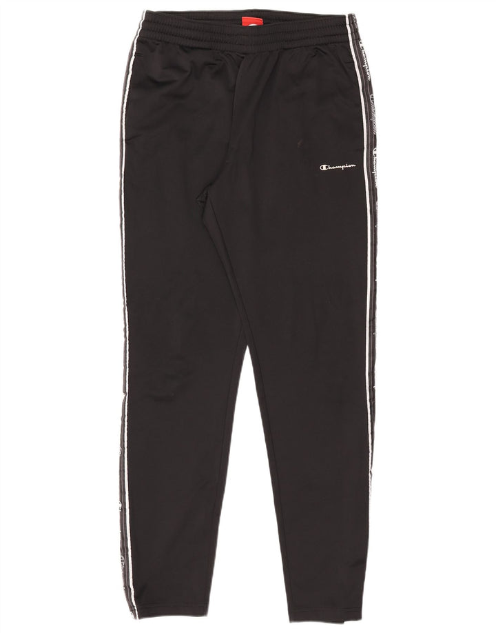 Champion Pantalones De Chándal Gráficos Para Hombre Poliéster Negro Mediano