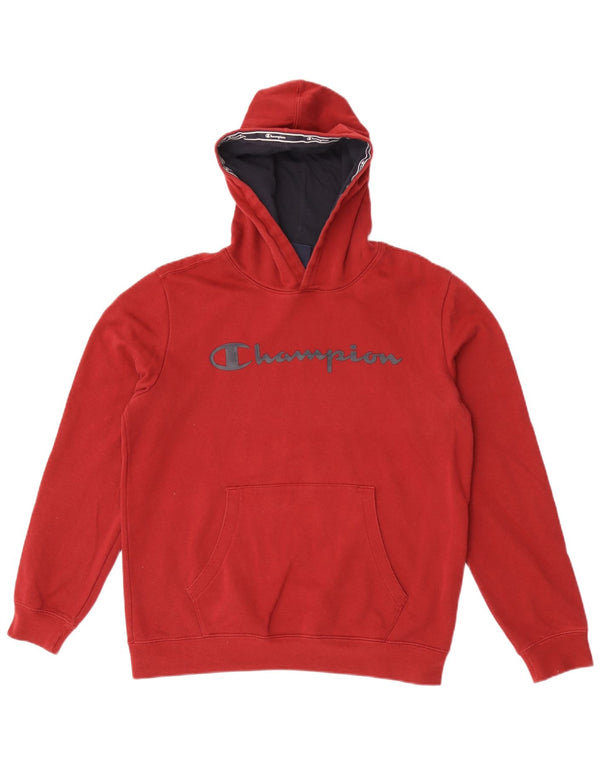 Champion Sudadera con capucha gráfica para niños 15-16 años 2XL Algodón rojo