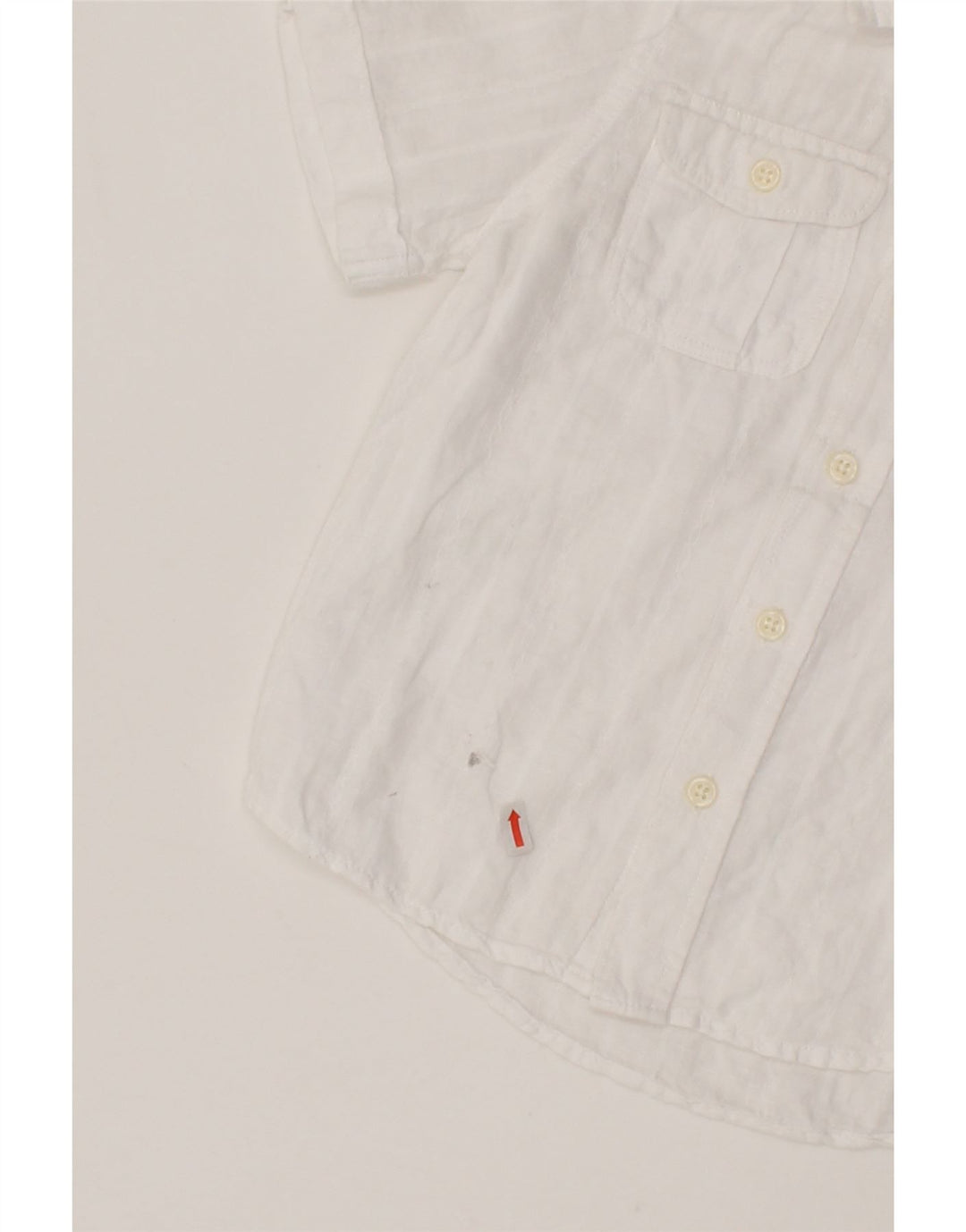 GAP Boys Short Sleeve Shirt 4-5 Years White Cotton Vintage Gap and Second-Hand Gap from Messina Hembry 