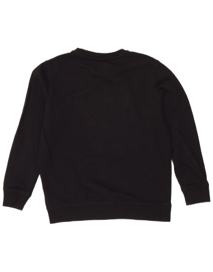 Vans Boys Graphic Sudadera Jumper 8-9 años Pequeño Algodón Negro