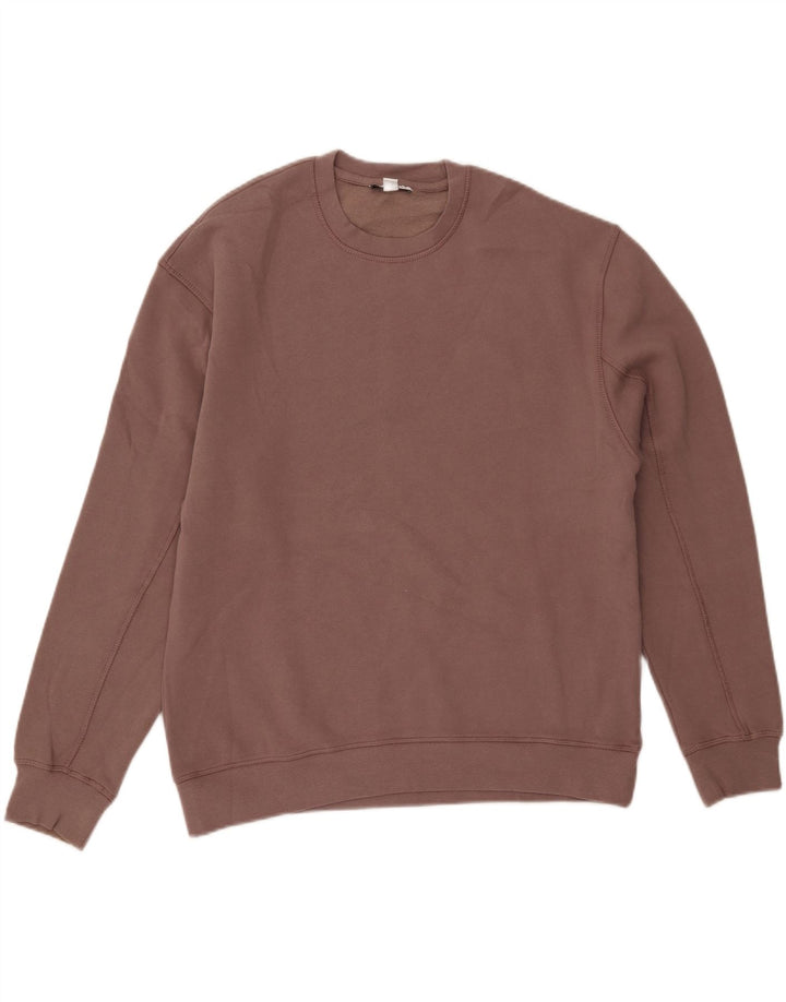 TOPSHOP Sudadera extragrande para mujer, talla 40, algodón rosa medio
