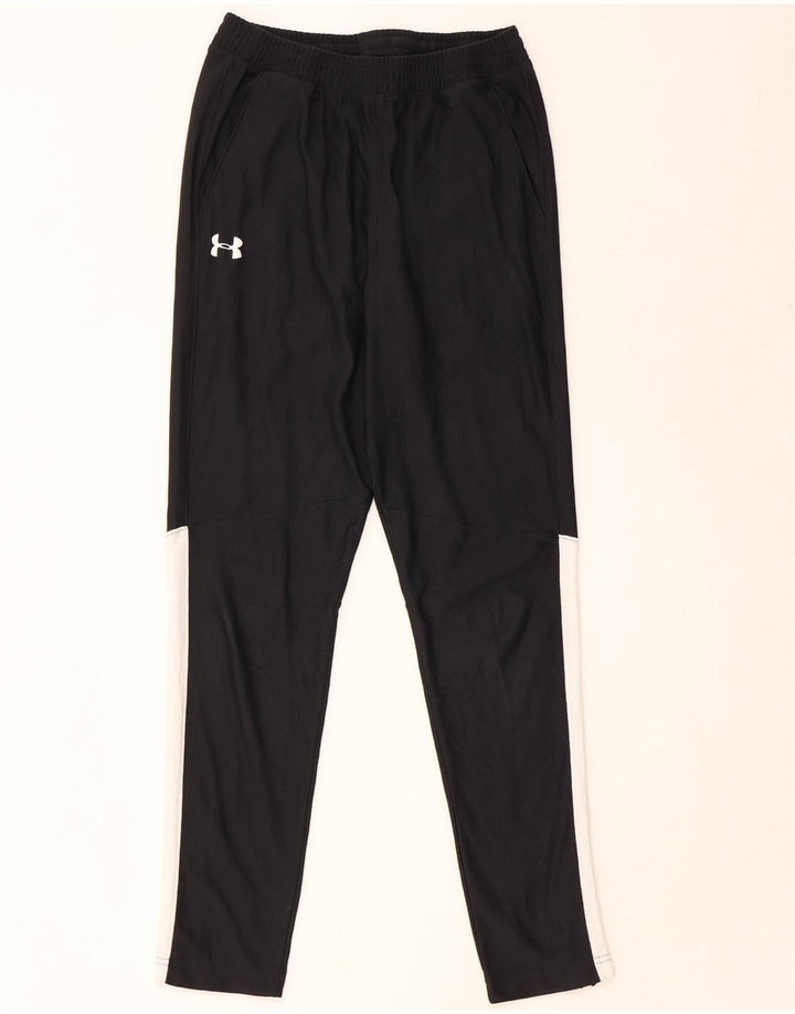 UNDER ARMOUR Hombre Pantalones de chándal Medium Black Colourblock