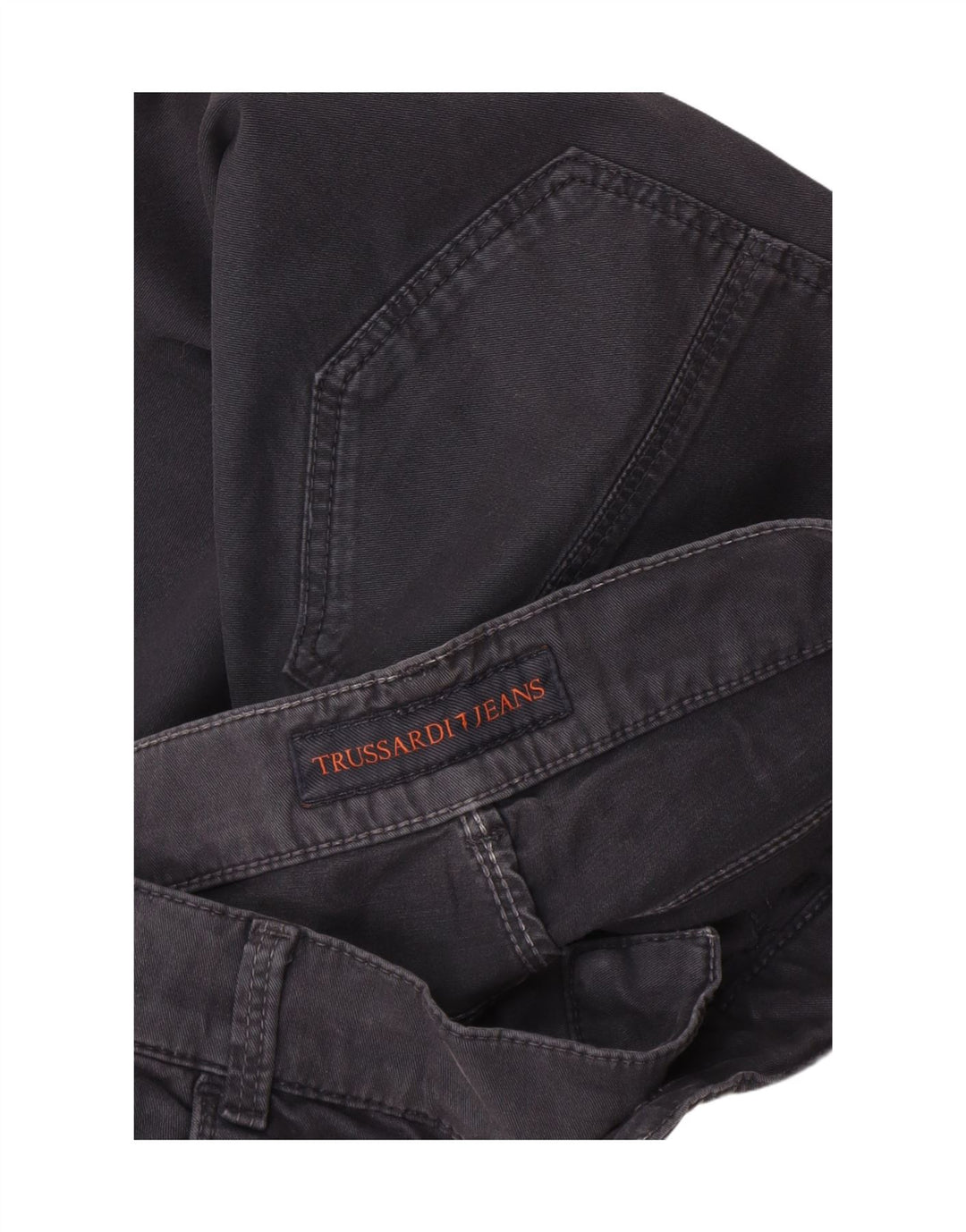 Pantalones Hombre Trussardi Slim Casual W32 L34 Gris