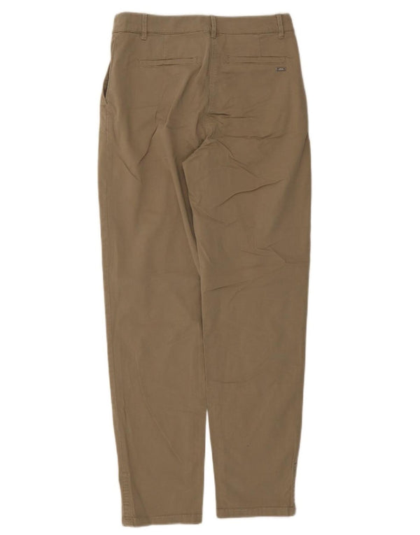 Armani Exchange Pantalones chinos cónicos para mujer US 4 Small W36 L29 Beige