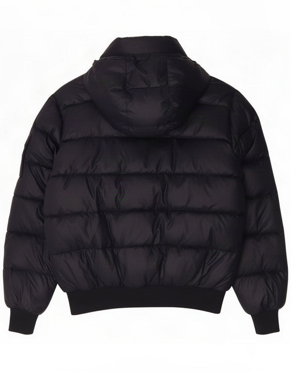 North Sails Chaqueta acolchada con capucha para hombre UK 40 Large Poliamida azul marino