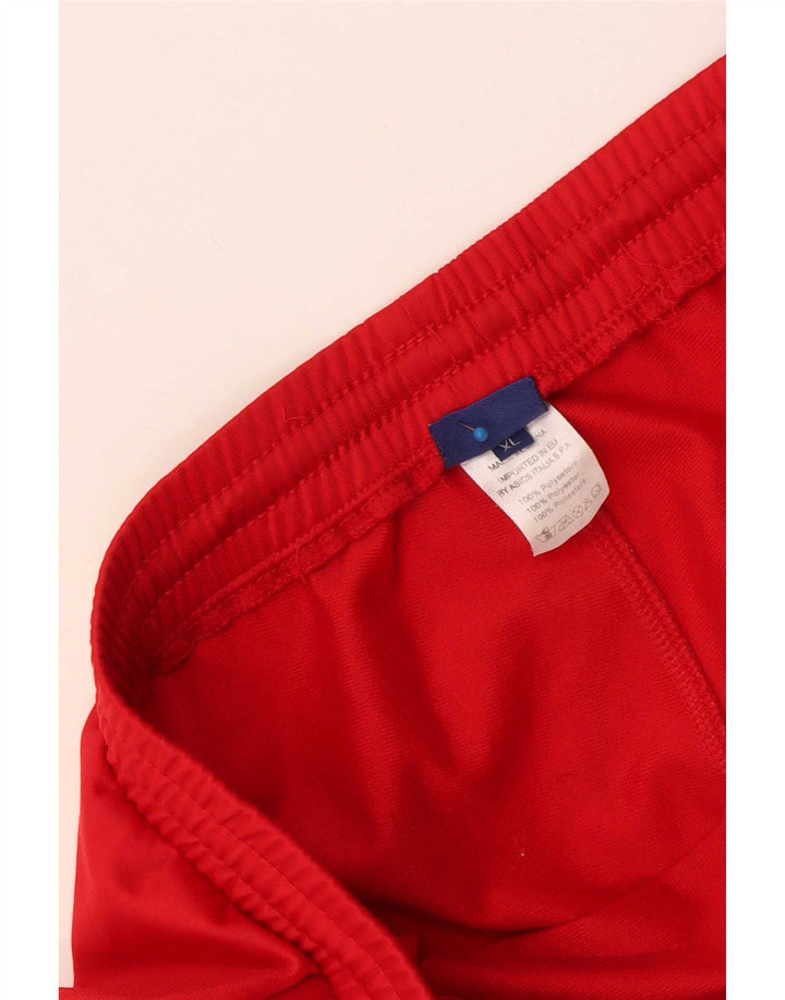 Pantalón Chándal Asics Hombre XL Rojo Poliéster