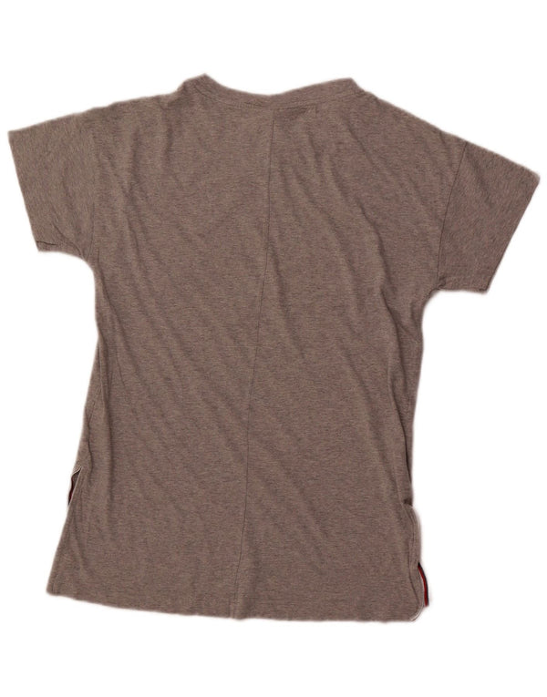 REEBOK Camiseta clásica con gráfico para mujer UK 40 Algodón gris medio