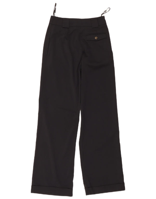 Topshop Pantalones de traje con cintura alta para mujer UK 6 XS W28 L30 Azul marino