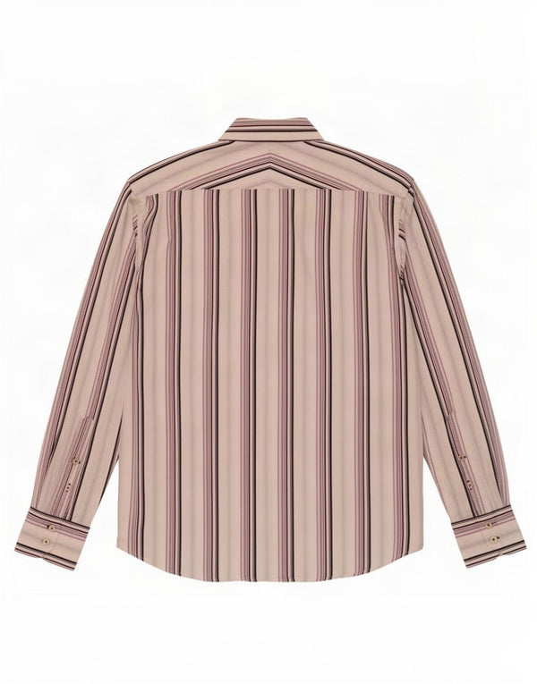 Camisa Ben Sherman Hombre Mediana Algodón Rayas Blancas