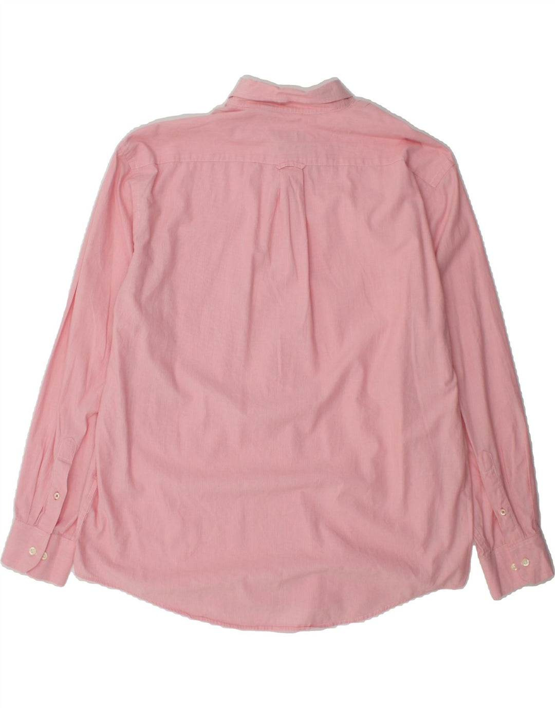 IZOD Mens Shirt XL Pink Pinstripe Cotton Vintage Izod and Second-Hand Izod from Messina Hembry 