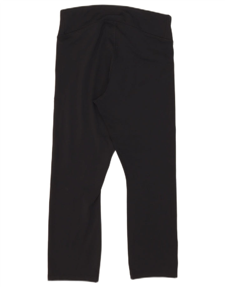 Nike - Leggings capri Dri Fit para mujer, talla 40, poliéster negro grande