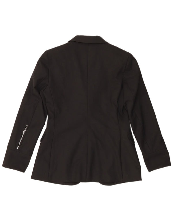 Seventy Chaqueta tipo blazer con 1 botón para mujer UK 44 Medium Black