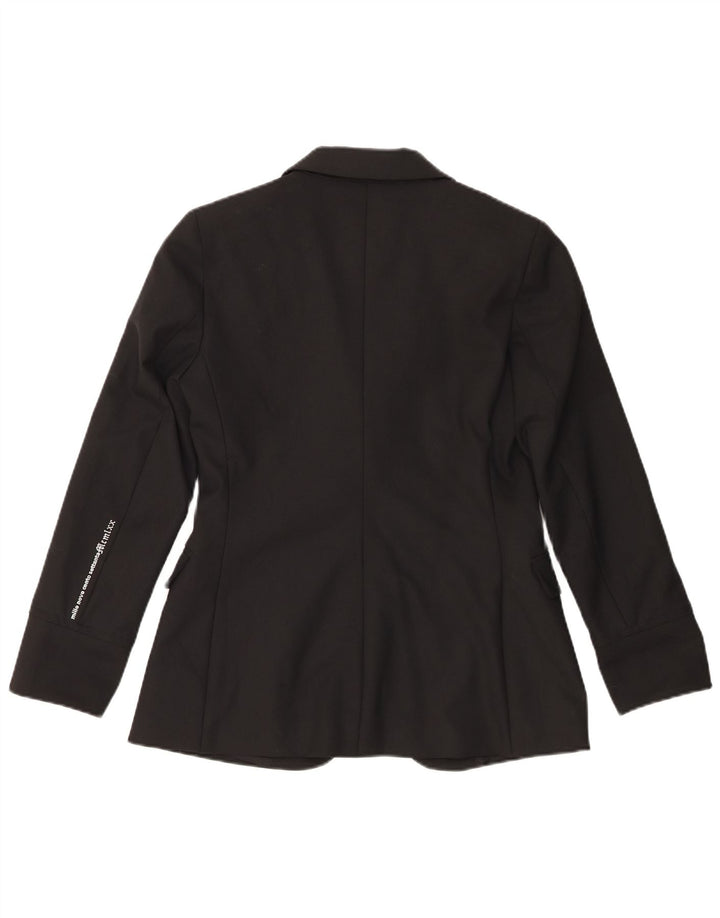 Seventy Chaqueta tipo blazer con 1 botón para mujer UK 44 Medium Black