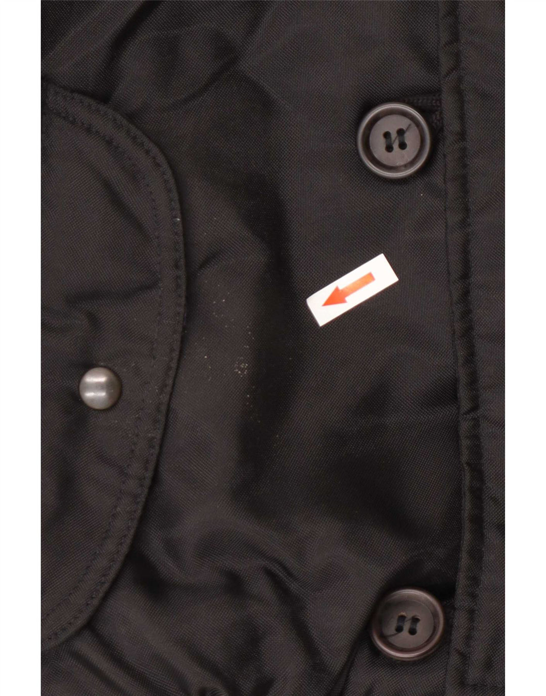 Pulloveria Chaqueta bomber con capucha para hombre UK 42 XL Poliamida negra