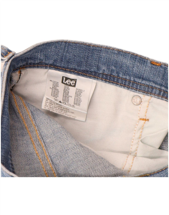 Lee Vaqueros Rectos Brooklyn Para Hombre W34 L34 Algodón Azul