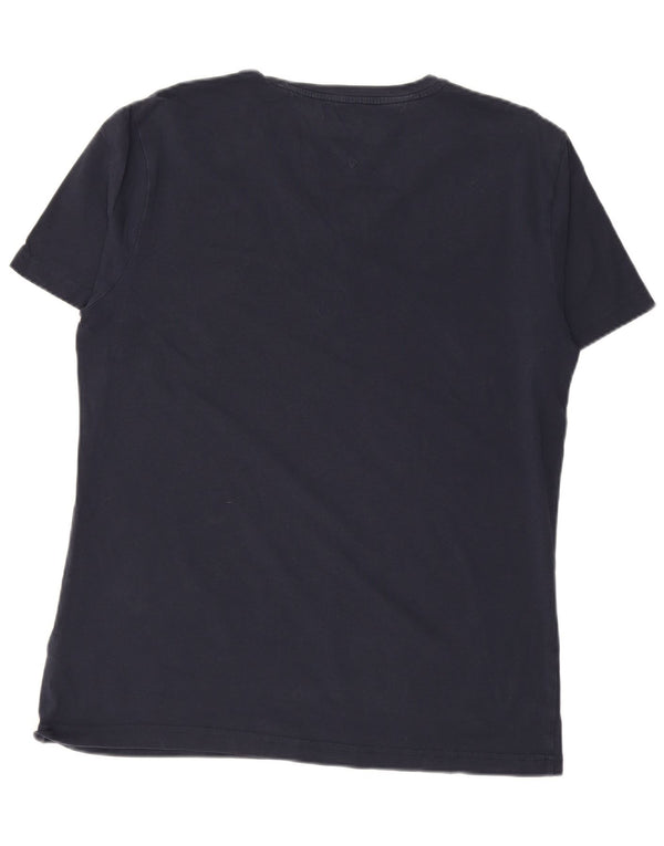 TOMMY HILFIGER Camiseta para hombre Top 2XL Azul marino Algodón