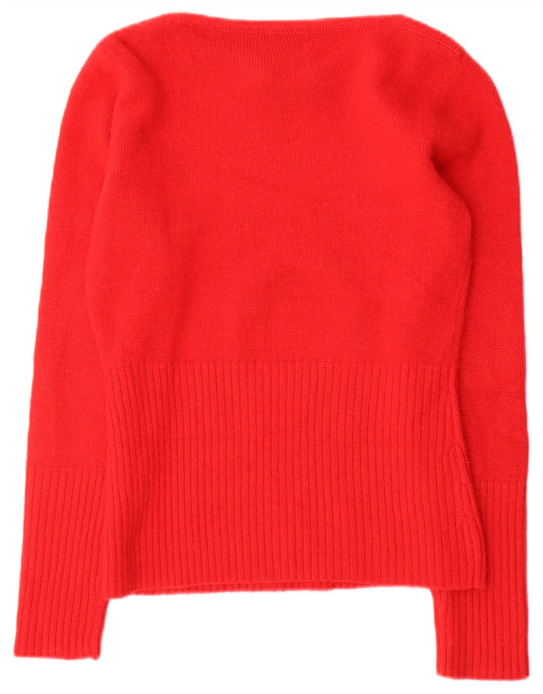 Moda Piu Jersey Mujer Cuello Barco IT 41 Lana Roja Mediana