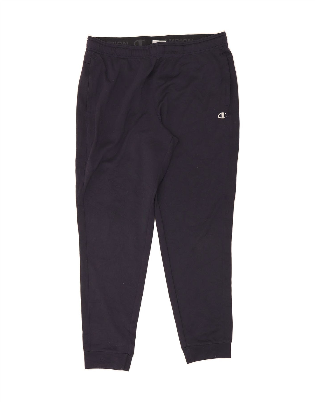 CHAMPION Mens Tracksuit Trousers Joggers XL  Navy Blue Polyester Vintage Champion and Second-Hand Champion from Messina Hembry 