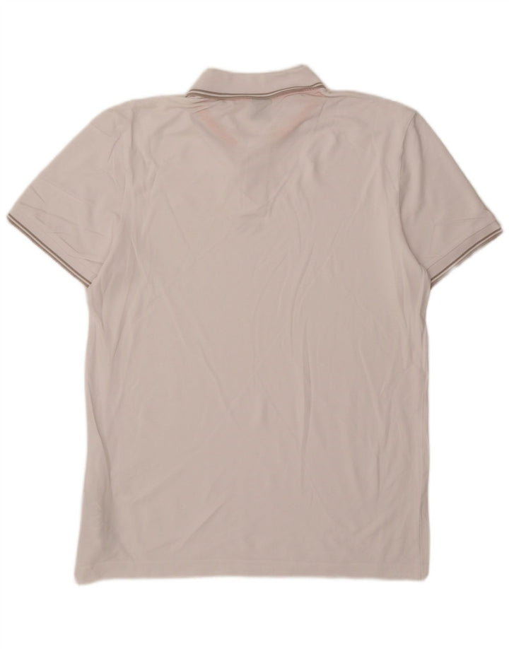 Polo Hugo Boss Hombre Algodón Blanco Grande