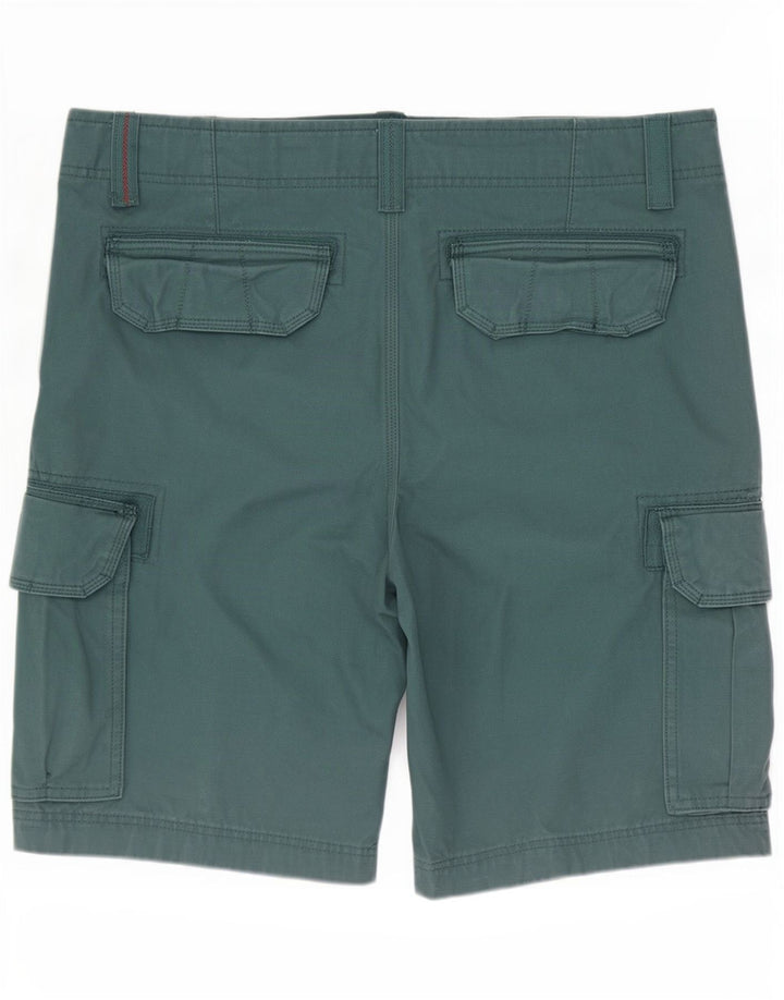 Pantalones cortos cargo para hombre Fat Face Large W36 Algodón verde