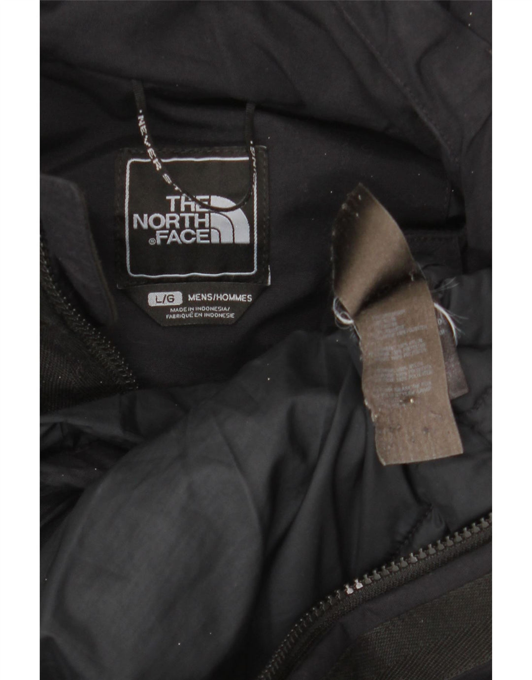 The North Face Chaqueta cortavientos con capucha para hombre Reino Unido 40 Grande Negro Invierno