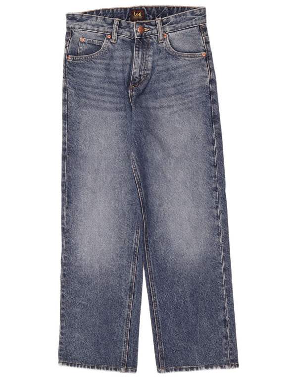 Vaqueros rectos de corte clásico Rider para hombre Lee W25 L27 algodón azul