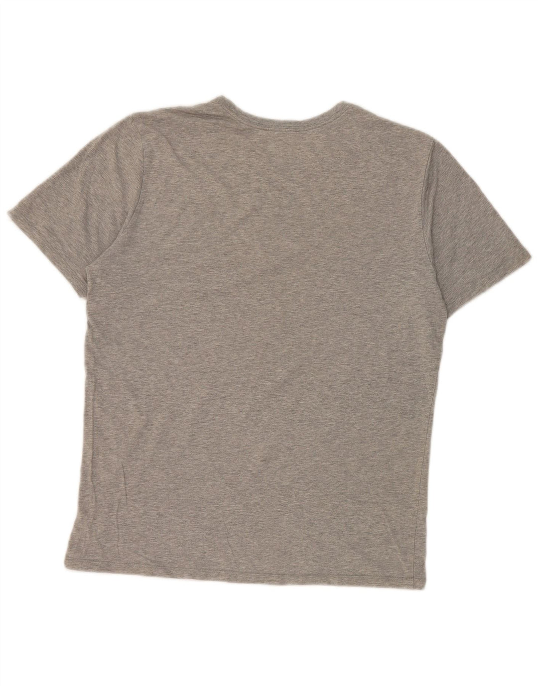 Camiseta Nike Air Max Graphic para hombre, parte superior de algodón gris medio