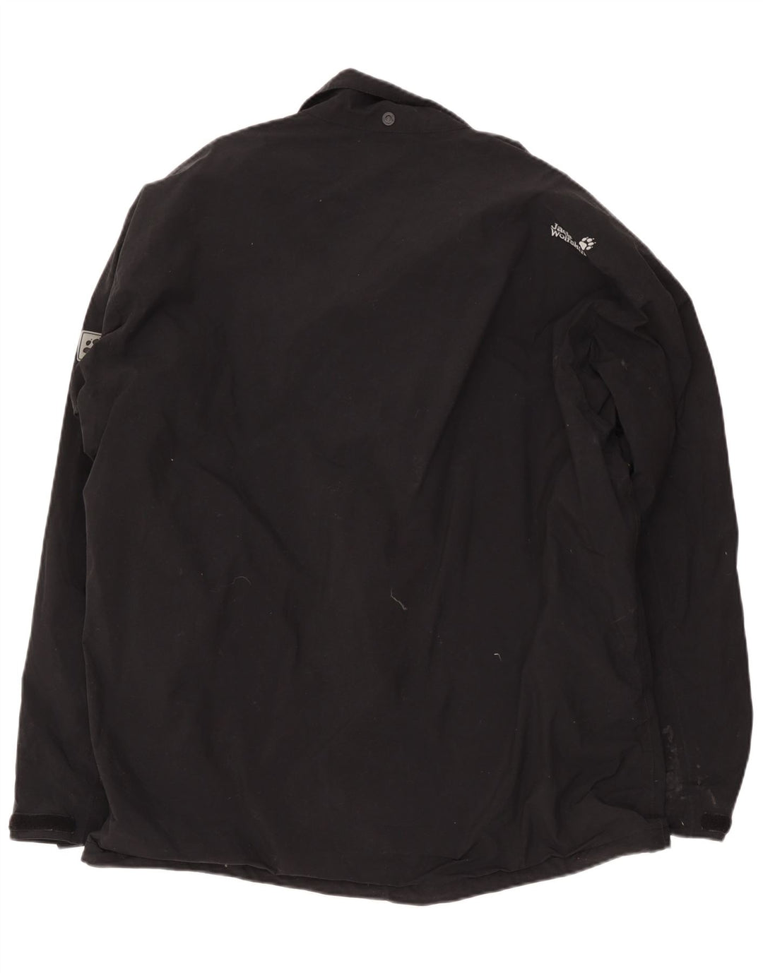 Jack Wolfskin Chaqueta cortavientos para hombre UK 50 3XL Poliamida negra