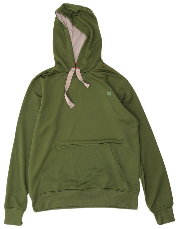 MOUNTAIN WAREHOUSE Jersey con capucha para hombre Poliéster verde medio