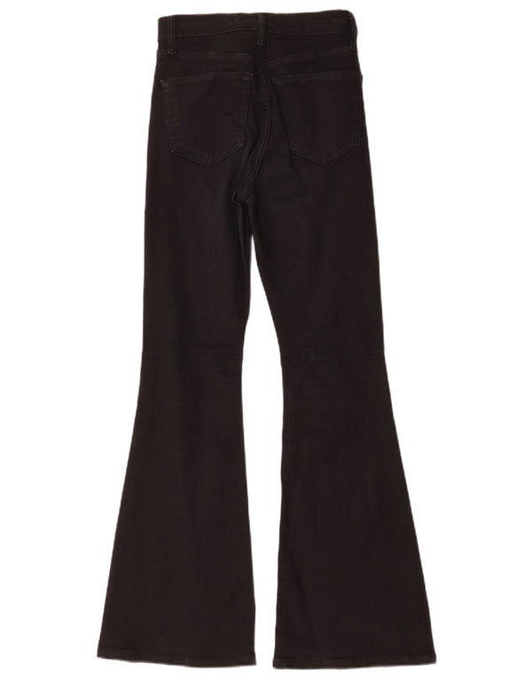 Vaqueros acampanados Jamie para mujer de Topshop W26 L30 Algodón negro