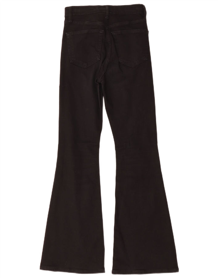 Vaqueros acampanados Jamie para mujer de Topshop W26 L30 Algodón negro
