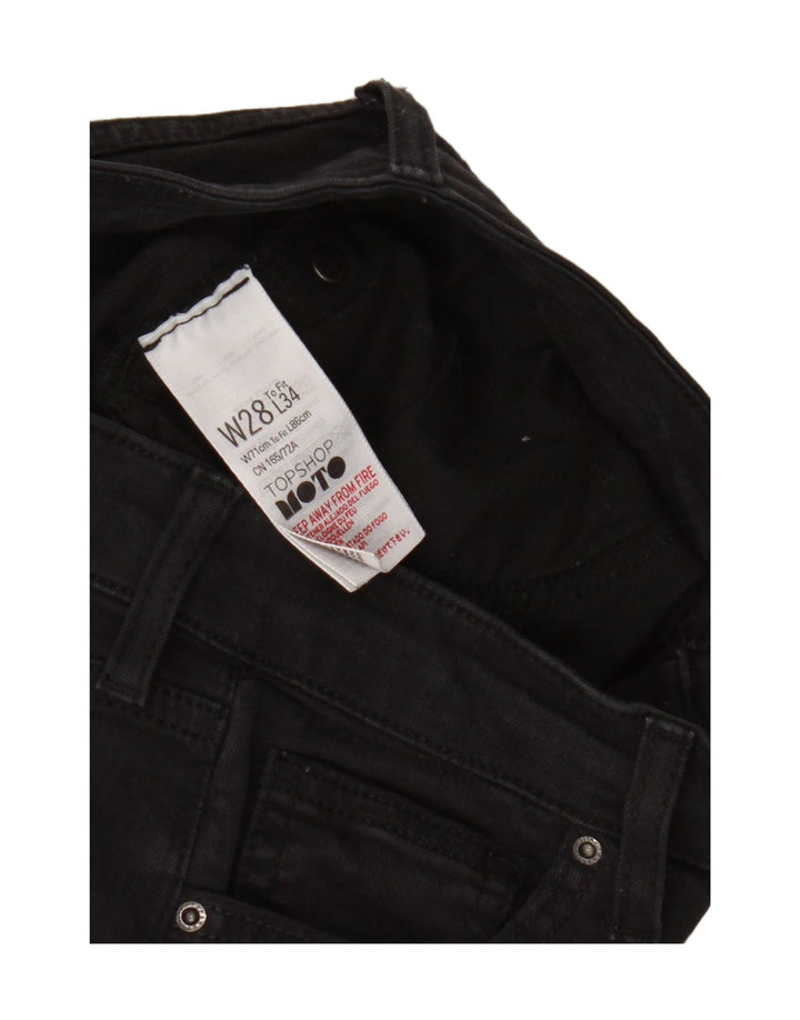 Vaqueros ajustados para mujer Topshop W28 L29 Poliéster negro