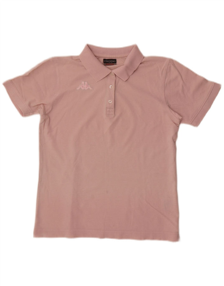 Kappa Polo para mujer UK 40 Algodón rosa medio